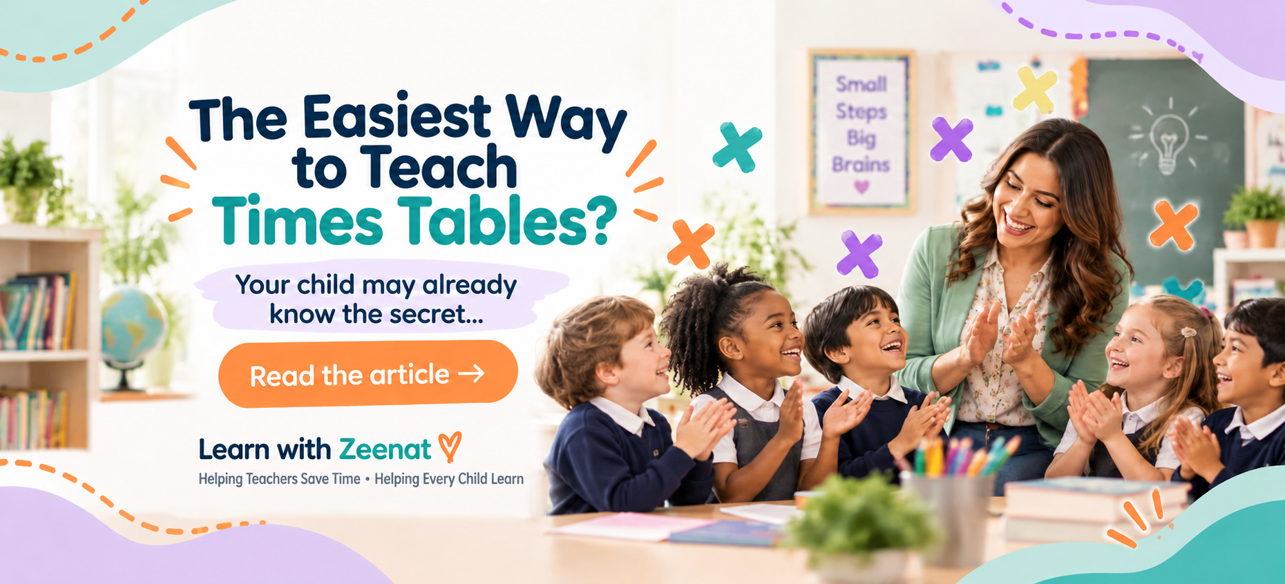 How to teach Times Tables without any efforts